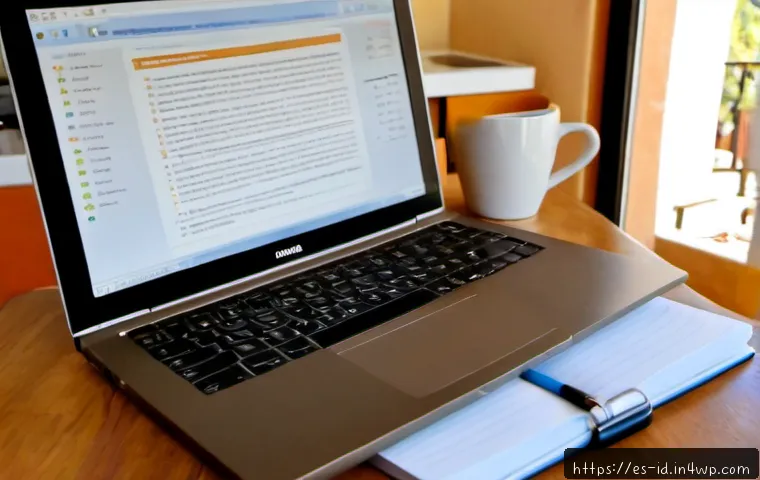 속독 실습을 위한 온라인 도구 소개 - Photorealistic home-office scene of a Spanish-speaking adult practicing speed reading on a laptop, s...